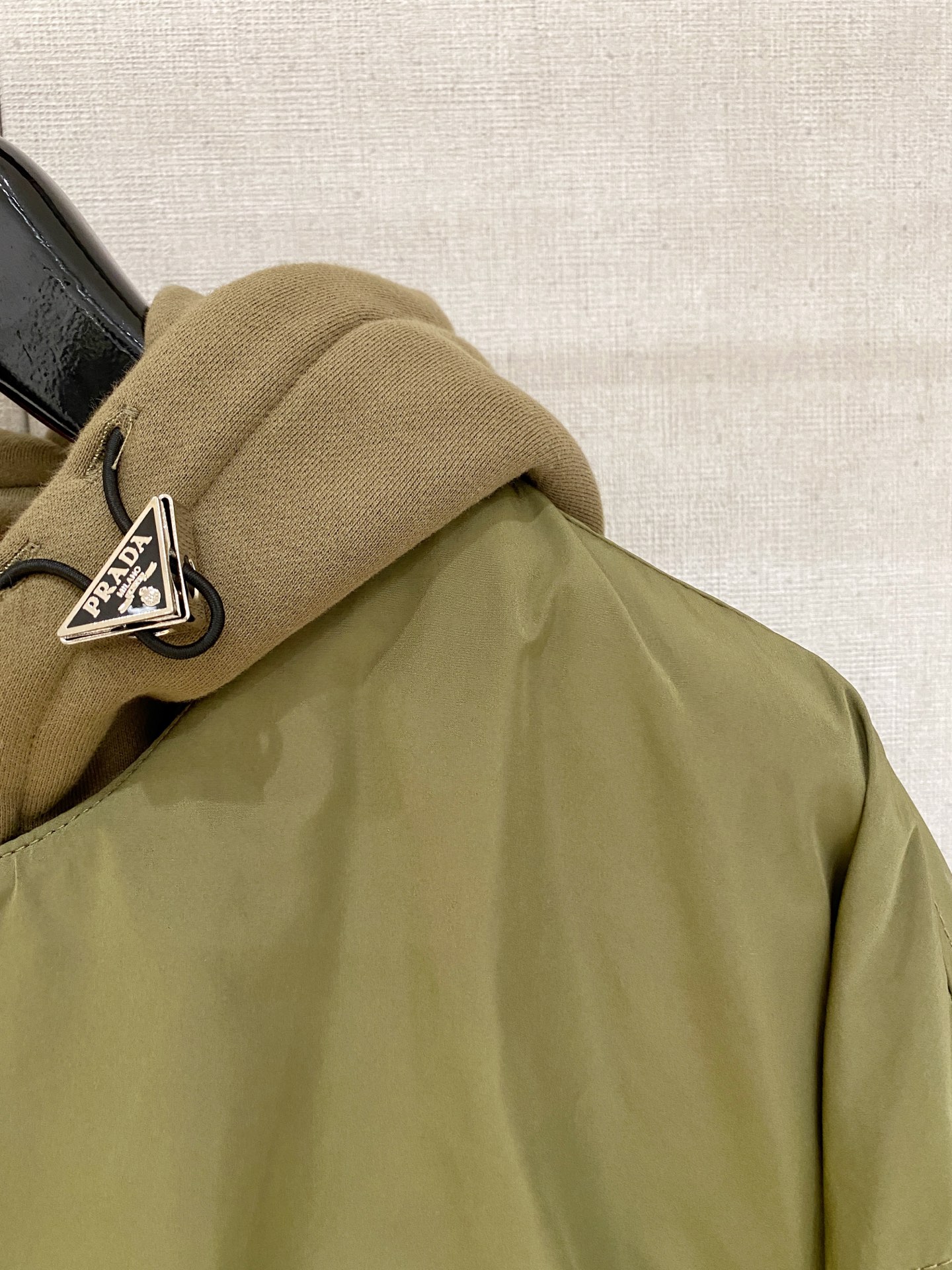 Prada Down Jacket Goose Down Black S-m-xxxl