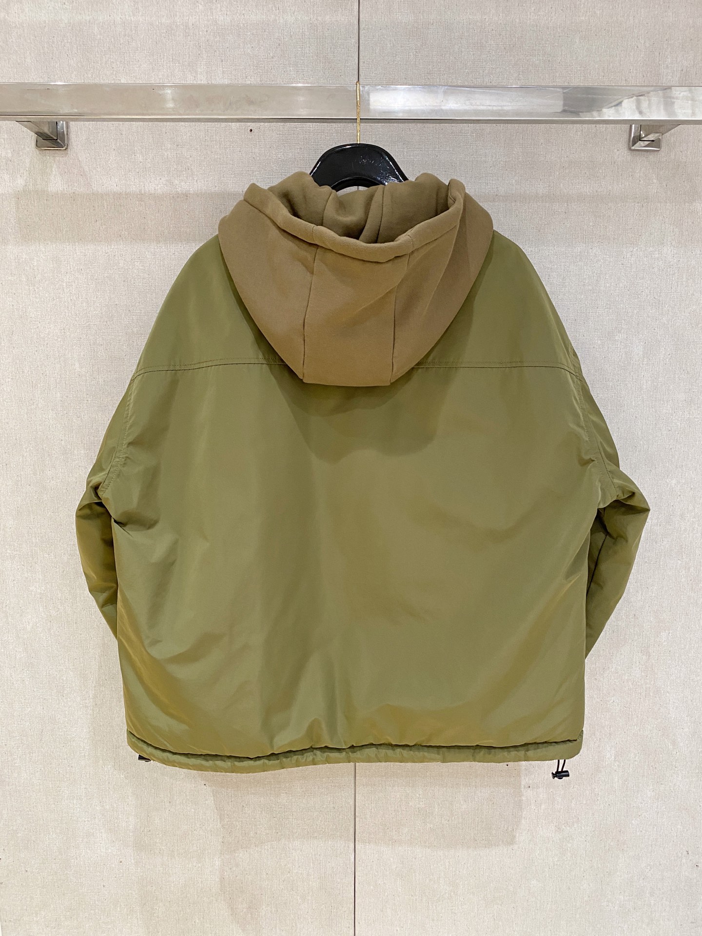 Prada Down Jacket Goose Down Black S-m-xxxl