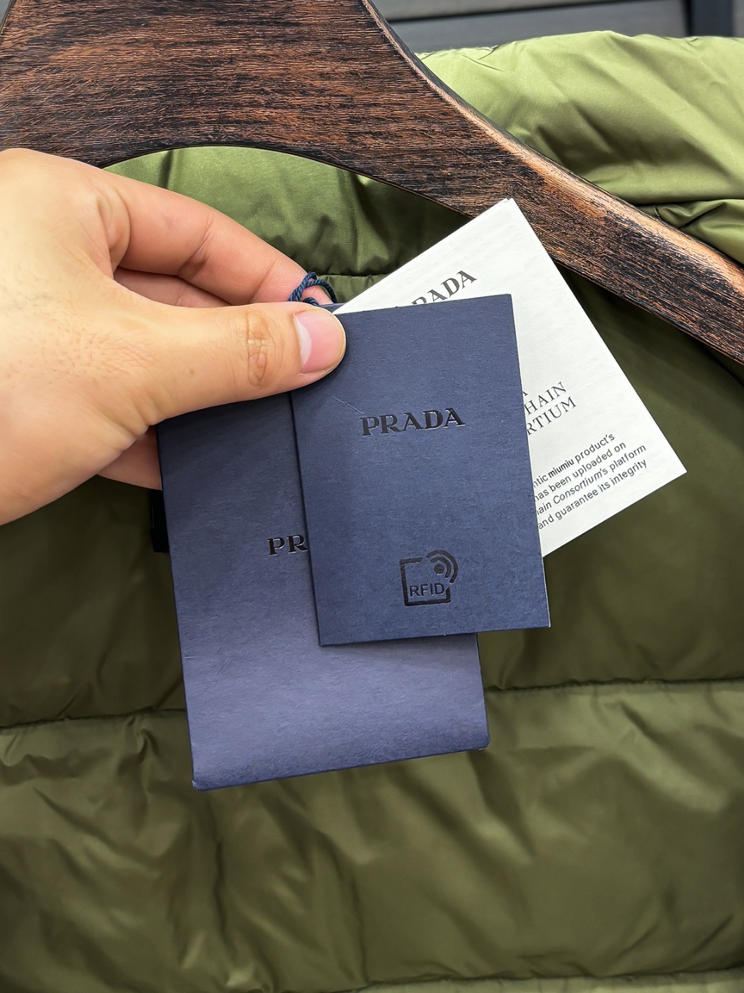 Prada Down Jacket Goose Down M-xl