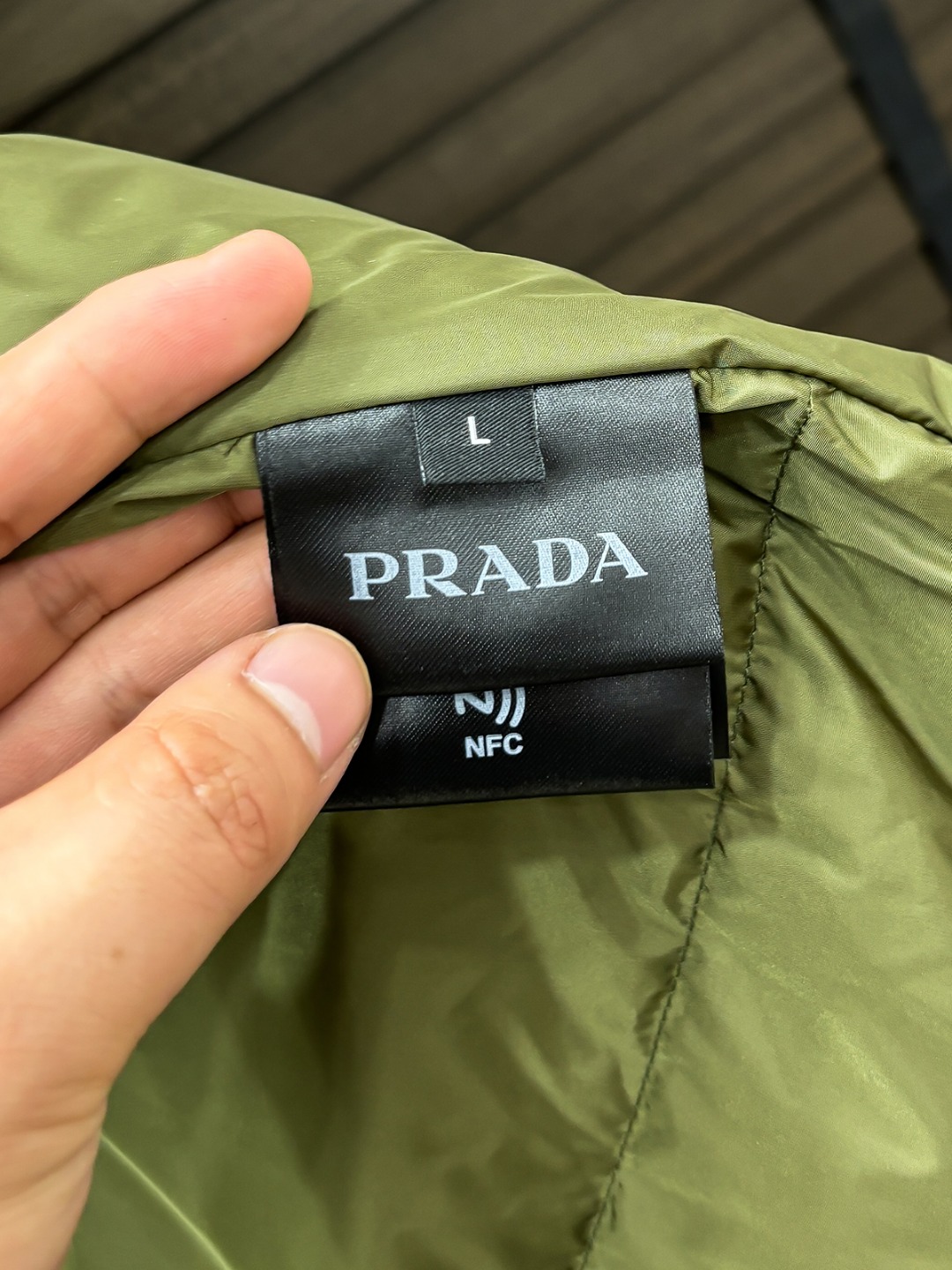 Prada Down Jacket Goose Down M-xl