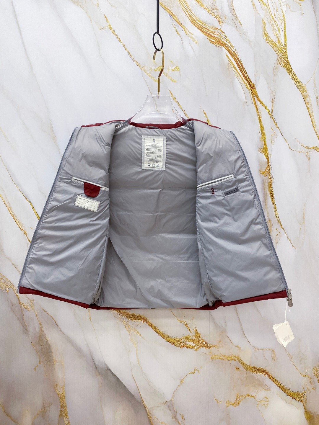 Brunello Cucinelli Down Vest Xs-xl