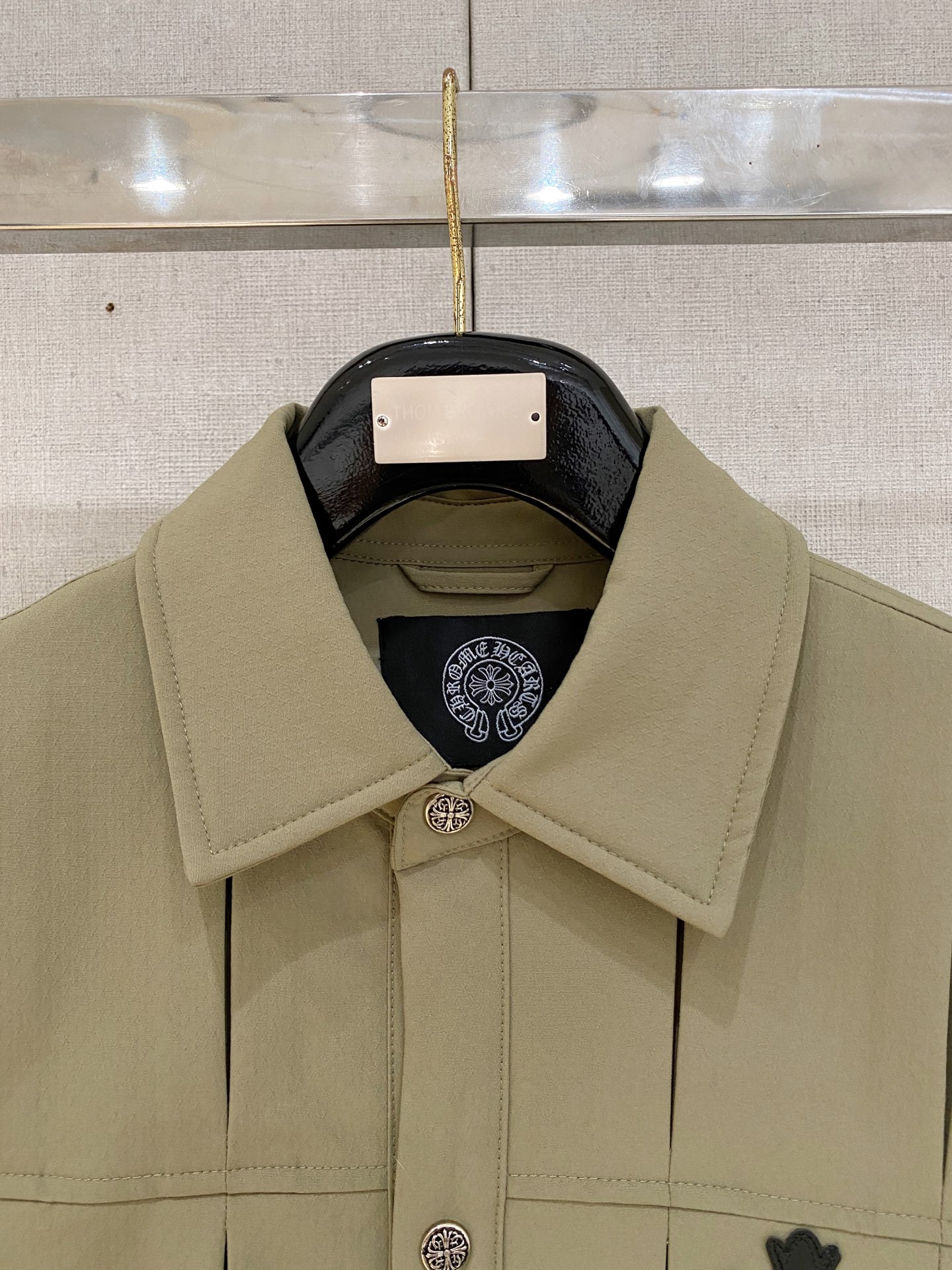 Chrome Hearts Shirt Goose Down Black S-m-xxxl