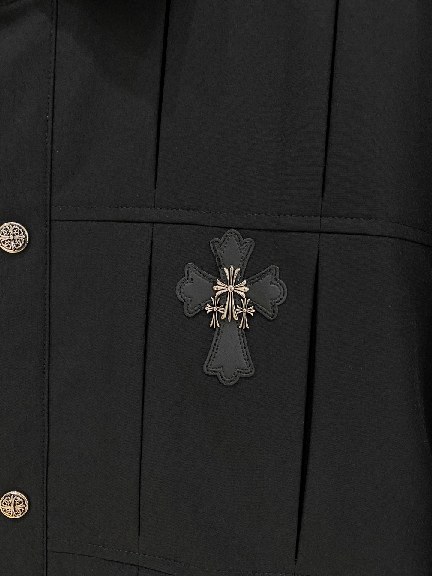 Chrome Hearts Shirt Goose Down Black S-m-xxxl