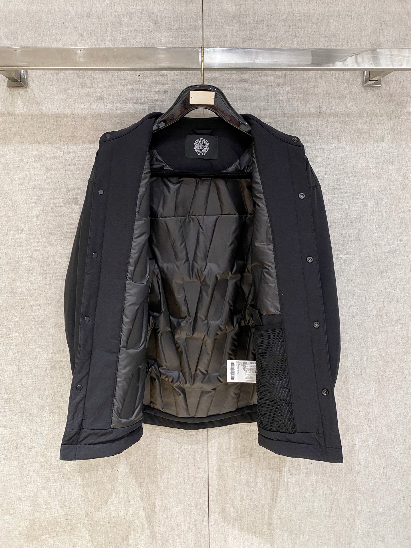 Chrome Hearts Shirt Goose Down Black S-m-xxxl
