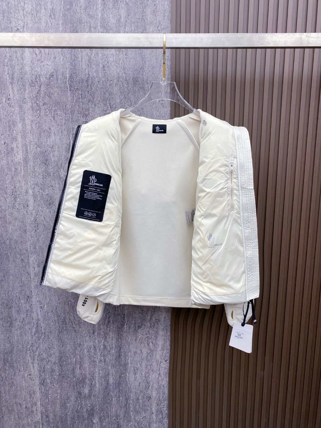 Moncler Jacket Black Hooded M-l