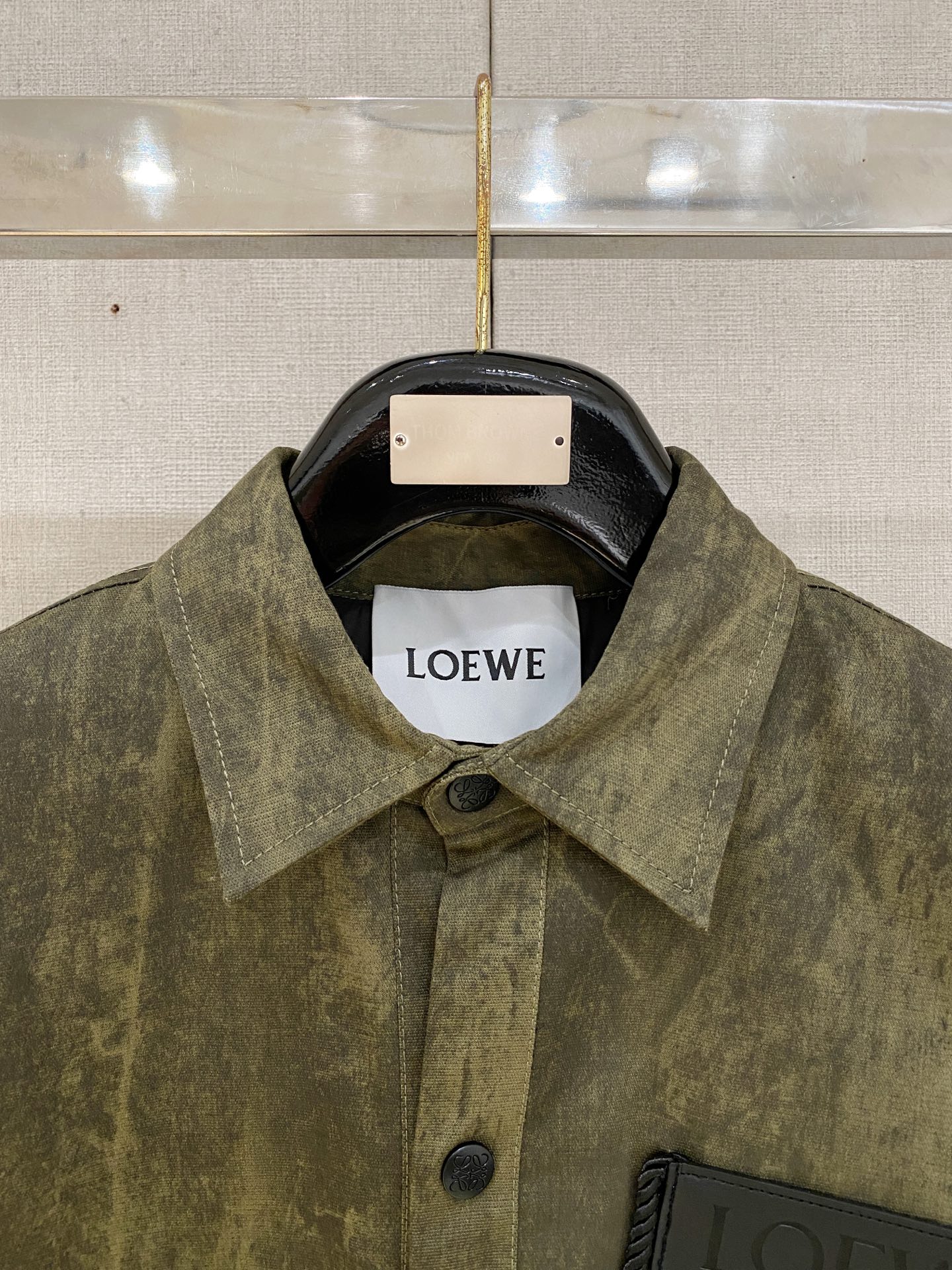 Loewe Down Jacket Goose Down Black S-m-l-xxxl