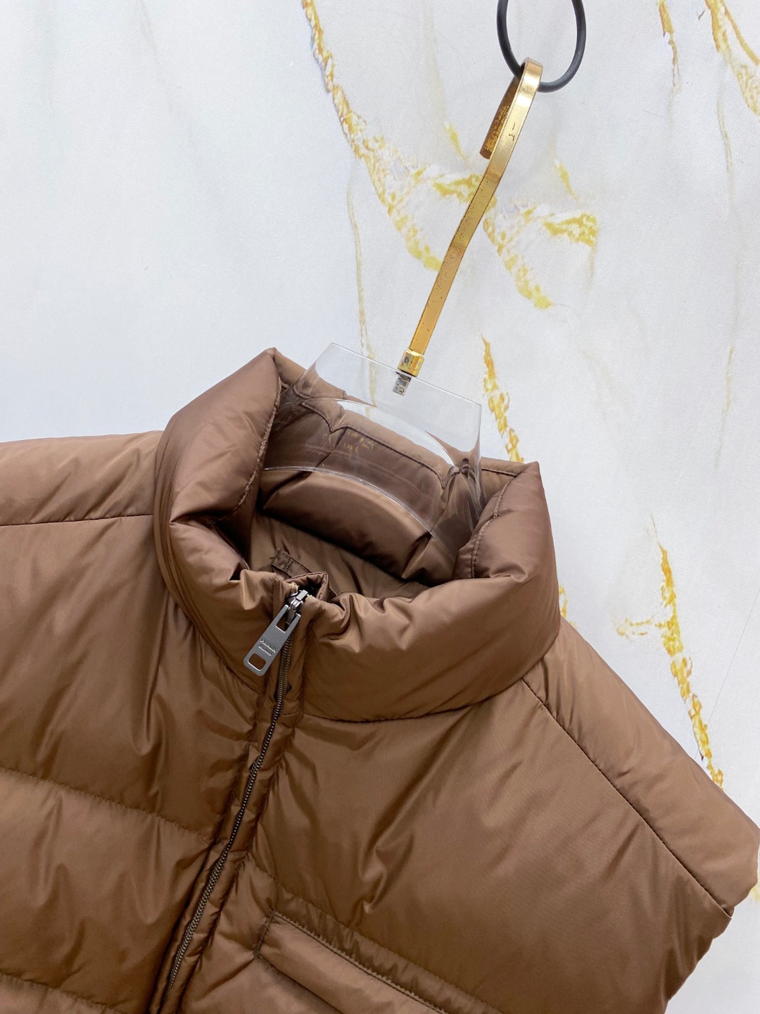 Prada Down Vest White Duck Down 56