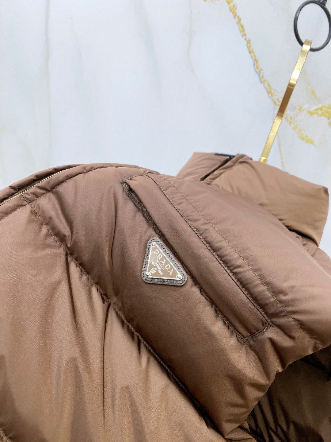 Prada Down Vest White Duck Down 56