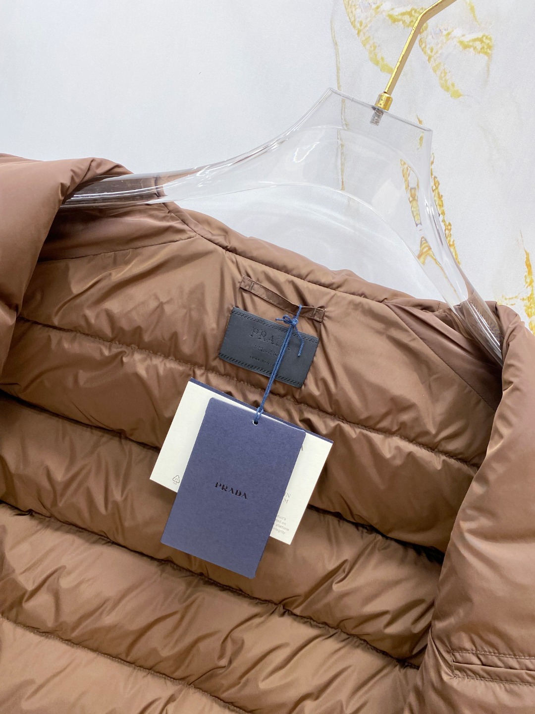 Prada Down Vest White Duck Down 56