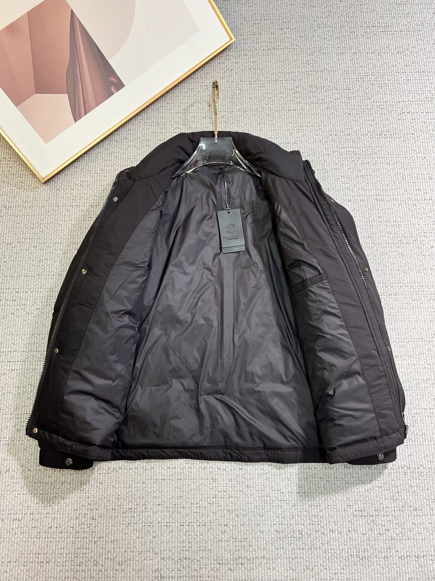 Ermenegildo Zegna Down Jacket Hooded M-xl