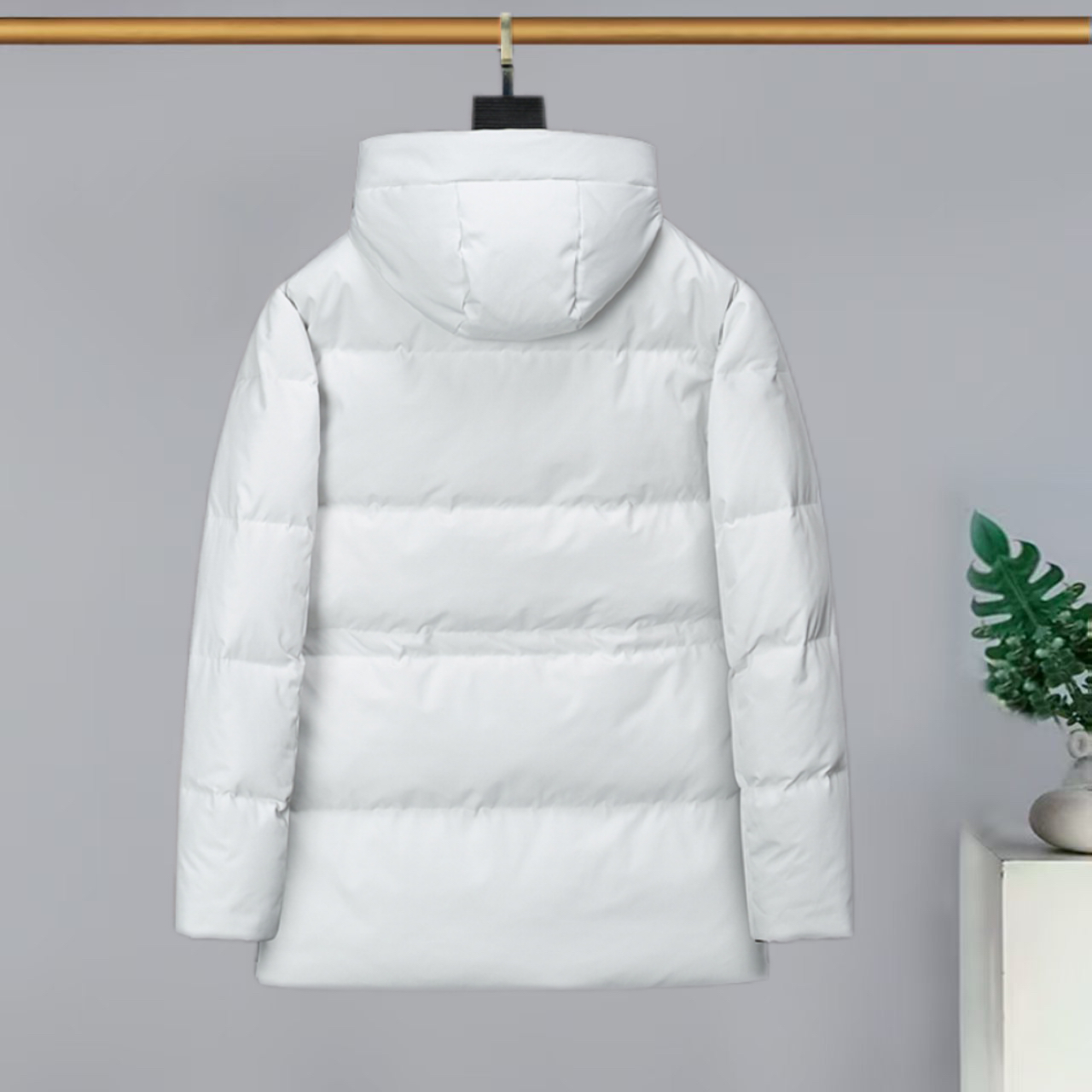 Loewe Male Down Jacket Cotton White M-l-xl
