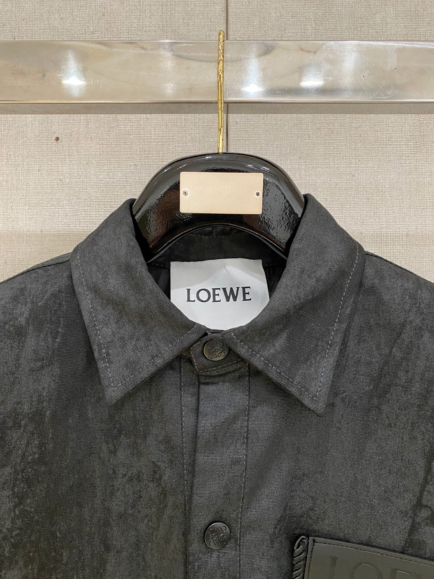 Loewe Down Jacket Goose Down Black S-m-l-xxxl