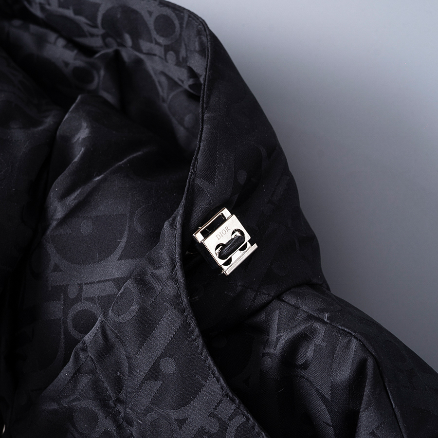 Dior Male Down Jacket Goose Down Printed M-xl