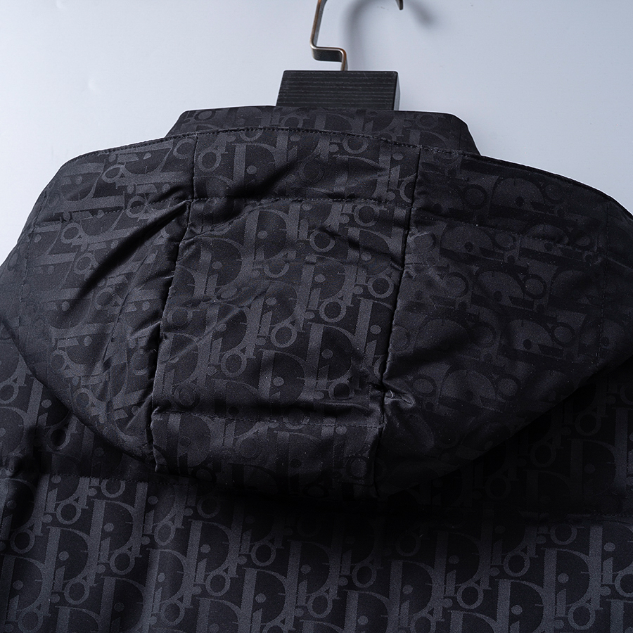 Dior Male Down Jacket Goose Down Printed M-xl