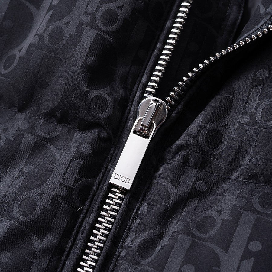 Dior Male Down Jacket Goose Down Printed M-xl