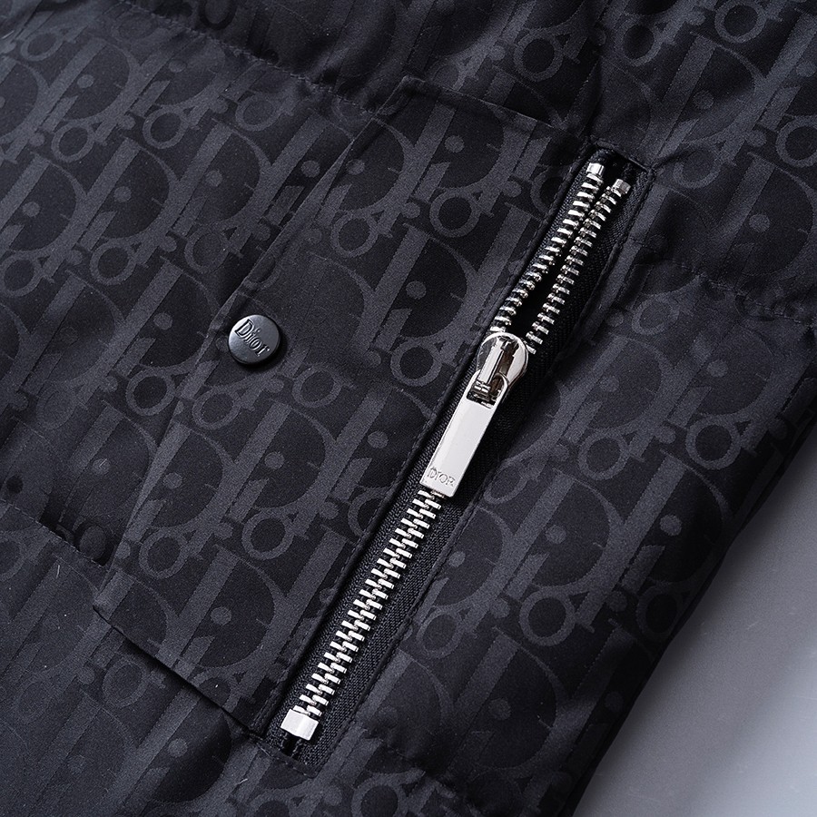 Dior Male Down Jacket Goose Down Printed M-xl