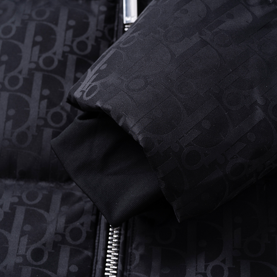 Dior Male Down Jacket Goose Down Printed M-xl