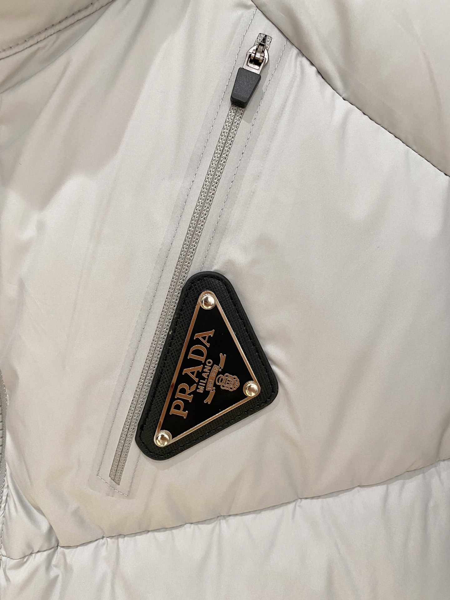 Prada Down Jacket Goose Down Black S-m-xxxl