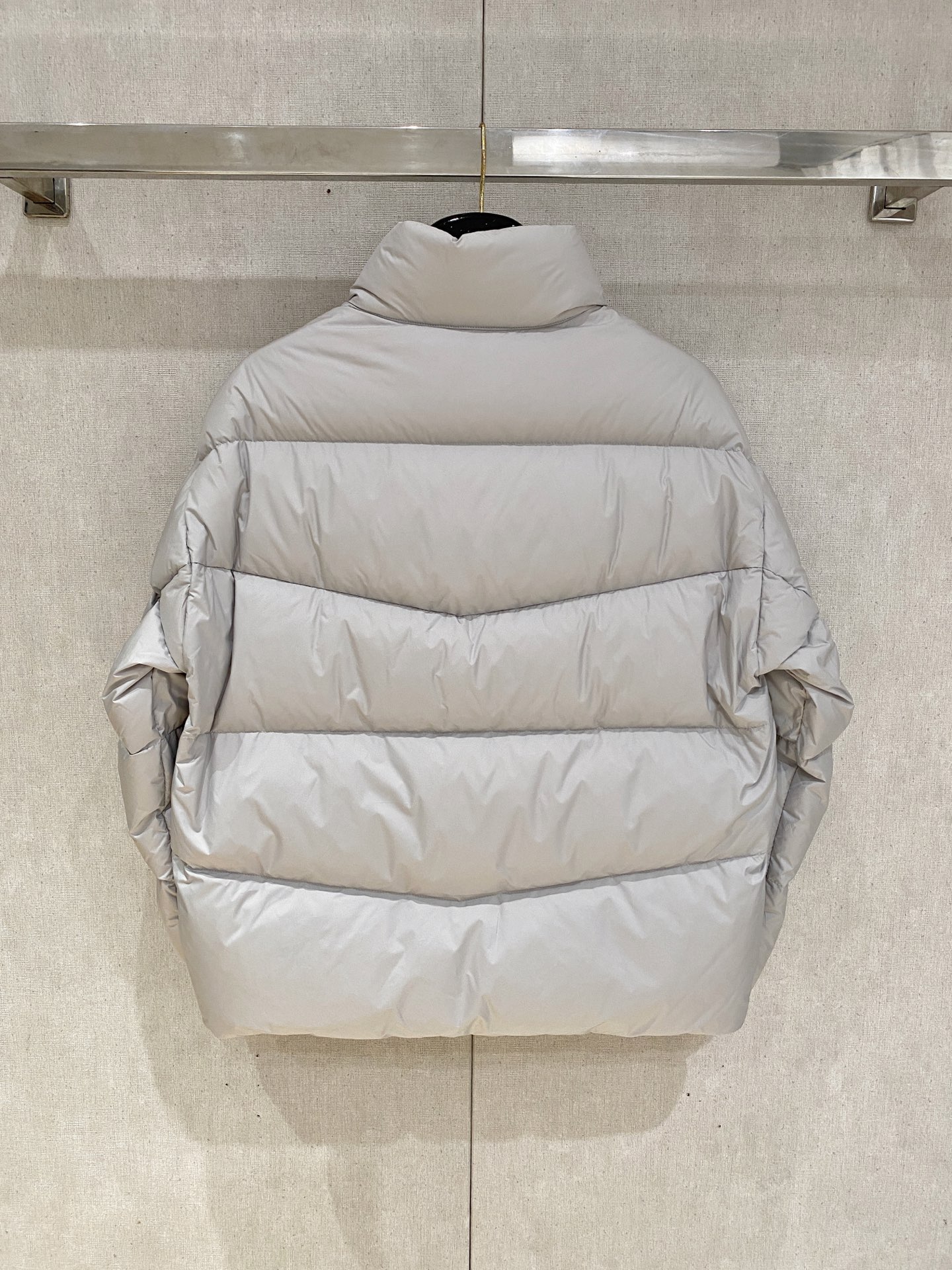 Prada Down Jacket Goose Down Black S-m-xxxl