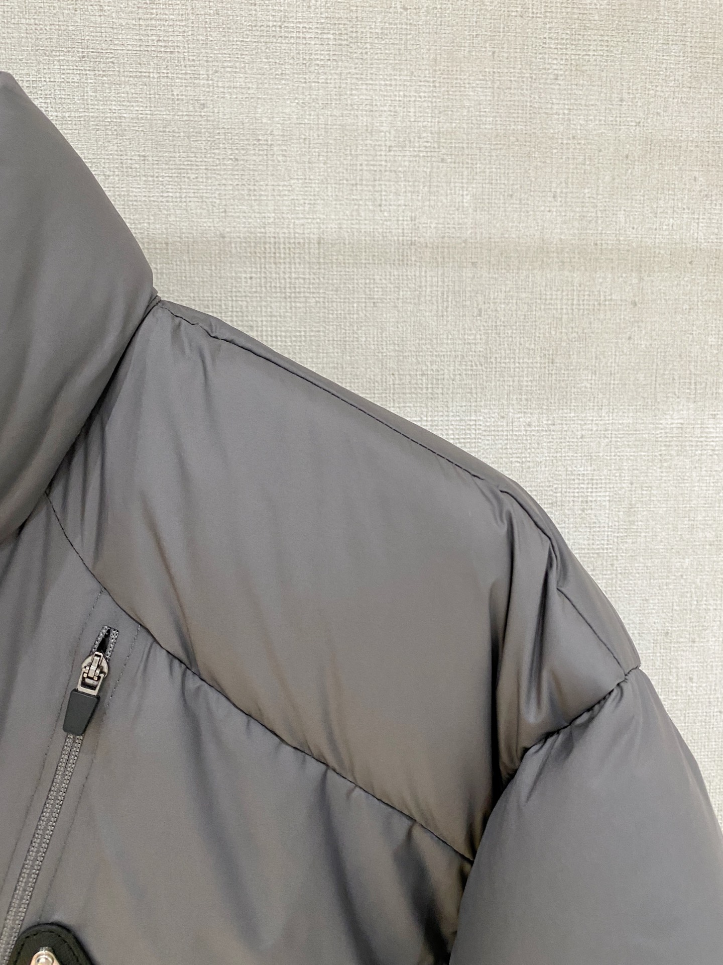 Prada Down Jacket Goose Down Black S-m-xxxl