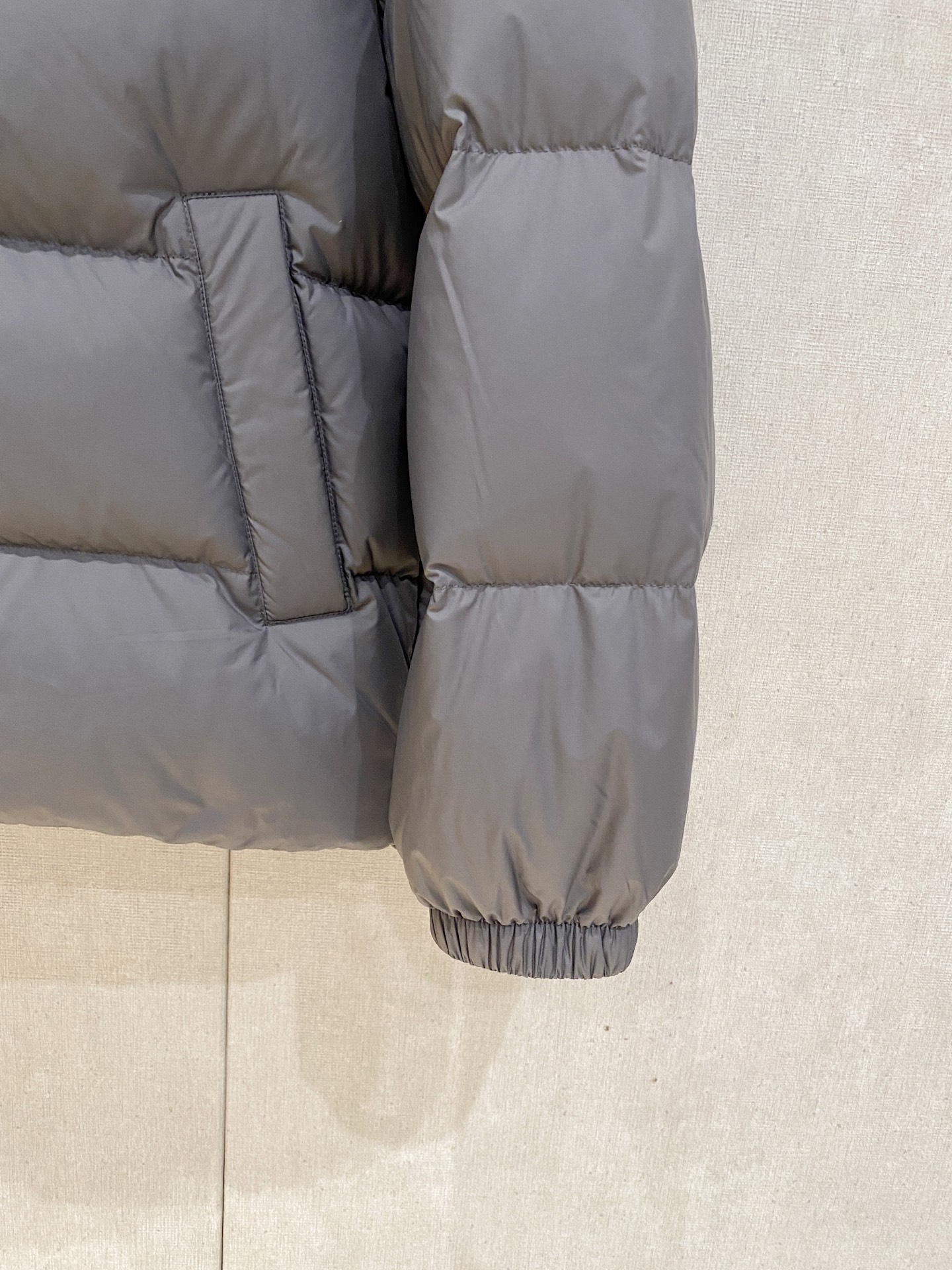 Prada Down Jacket Goose Down Black S-m-xxxl