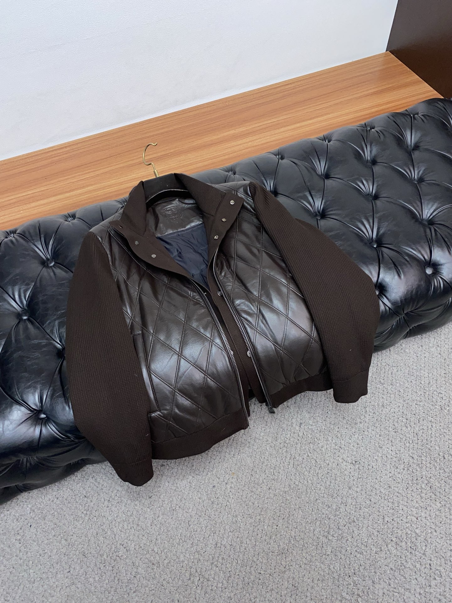 Loro Piana Couple Down Jacket Knitted M-l-xl