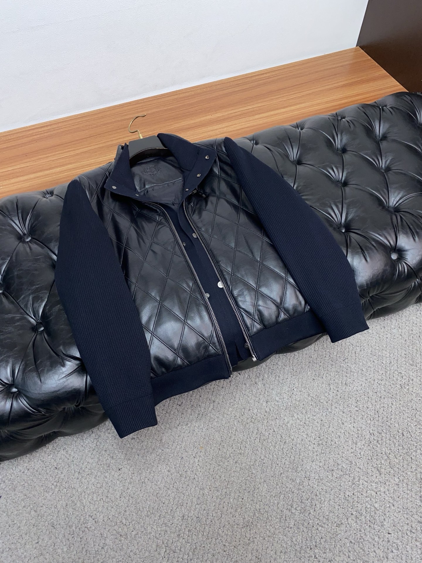 Loro Piana Couple Down Jacket Knitted M-l-xl