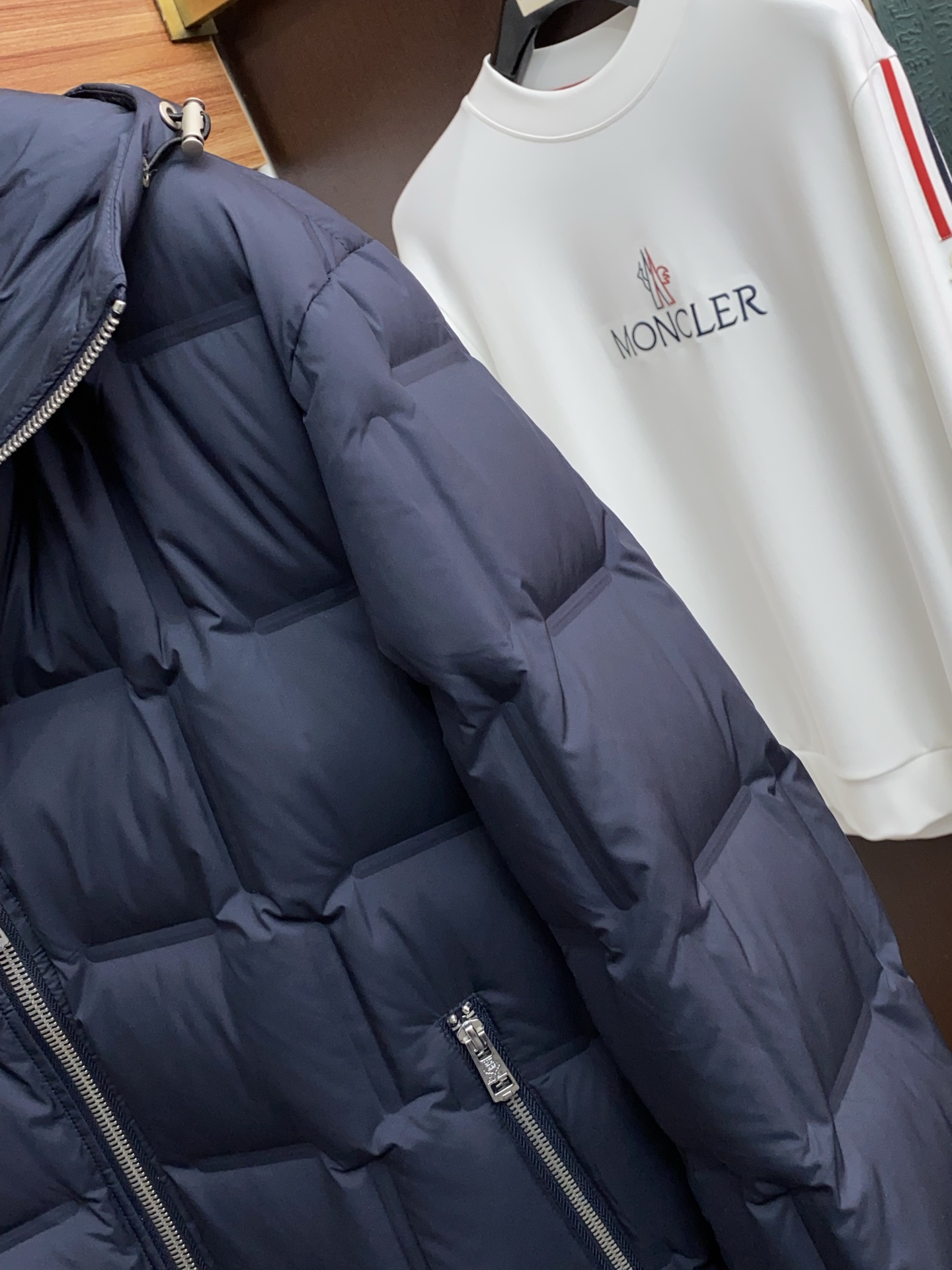 Loro Piana Couple Down Jacket White Duck Down M-l-xl