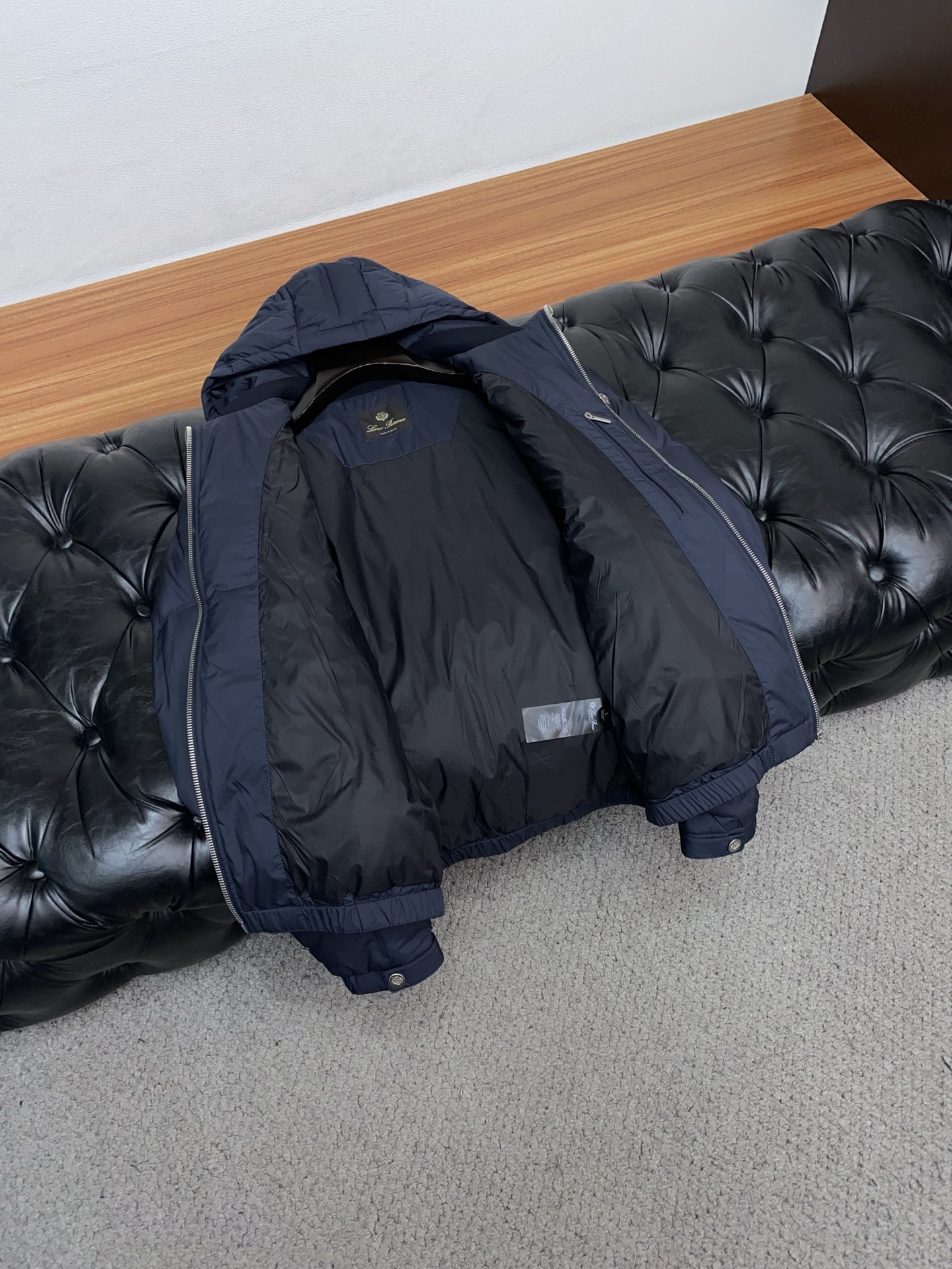 Loro Piana Couple Down Jacket White Duck Down M-l-xl