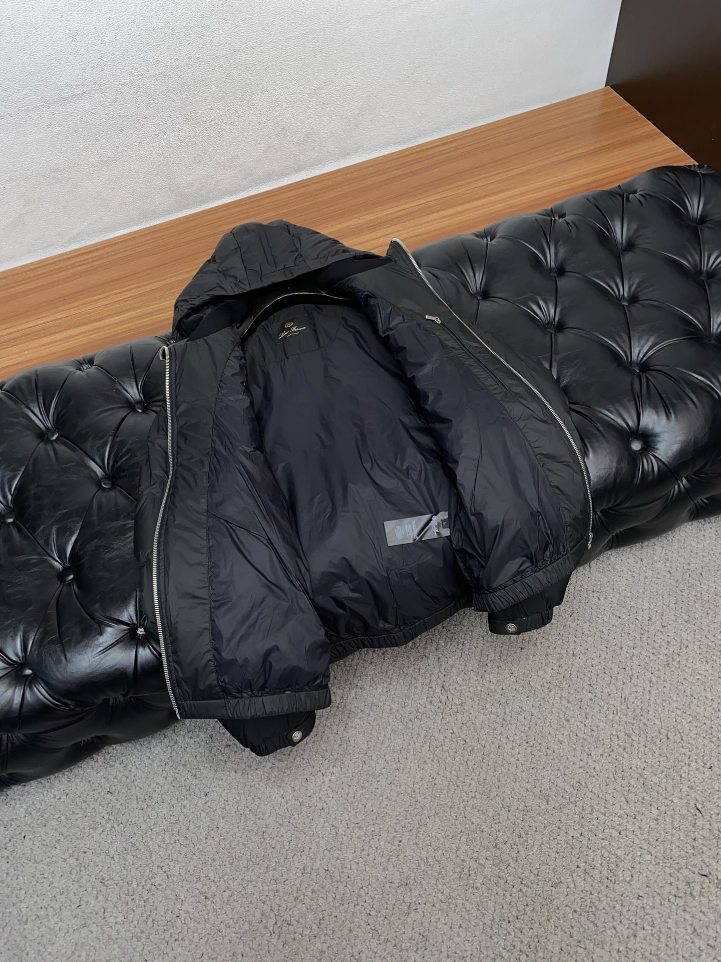 Loro Piana Couple Down Jacket White Duck Down M-l-xl