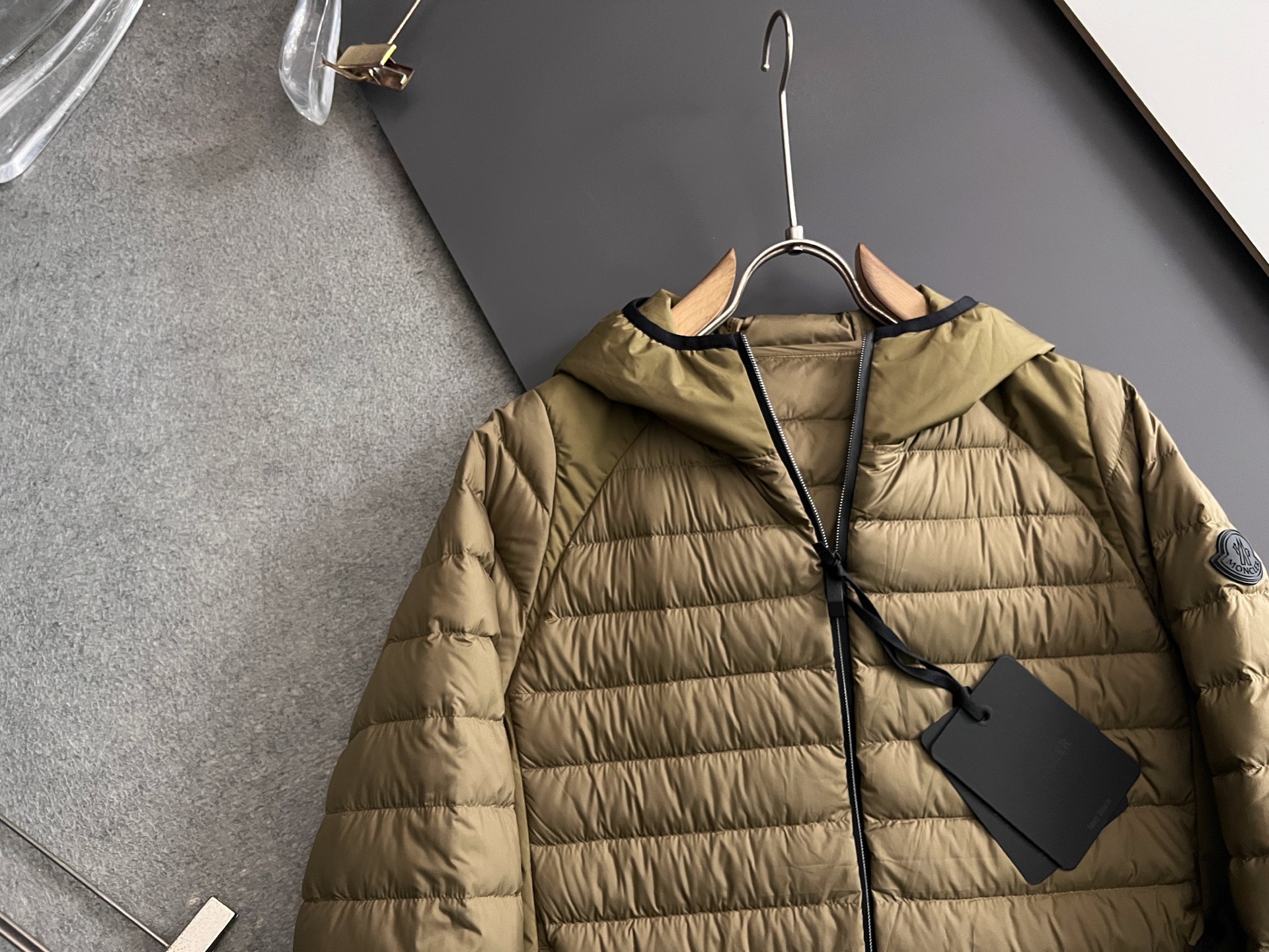 Moncler Down Jacket White Duck Down M