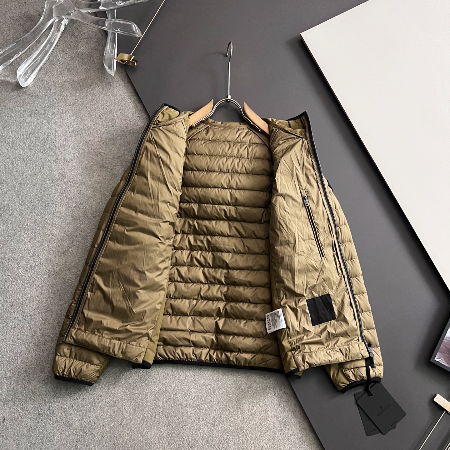 Moncler Down Jacket White Duck Down M