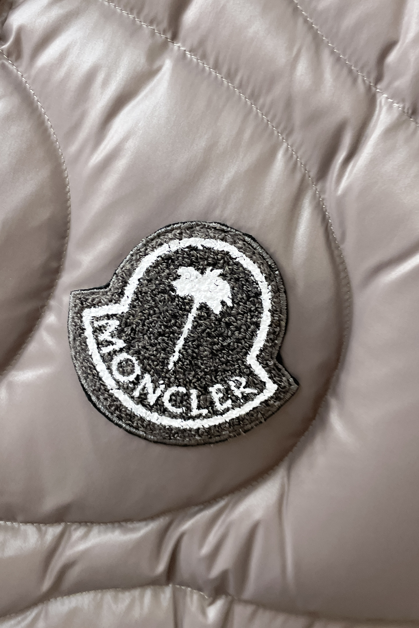 Moncler Male Basic Clothing White Duck Down Black Slim Fit M-l-xl