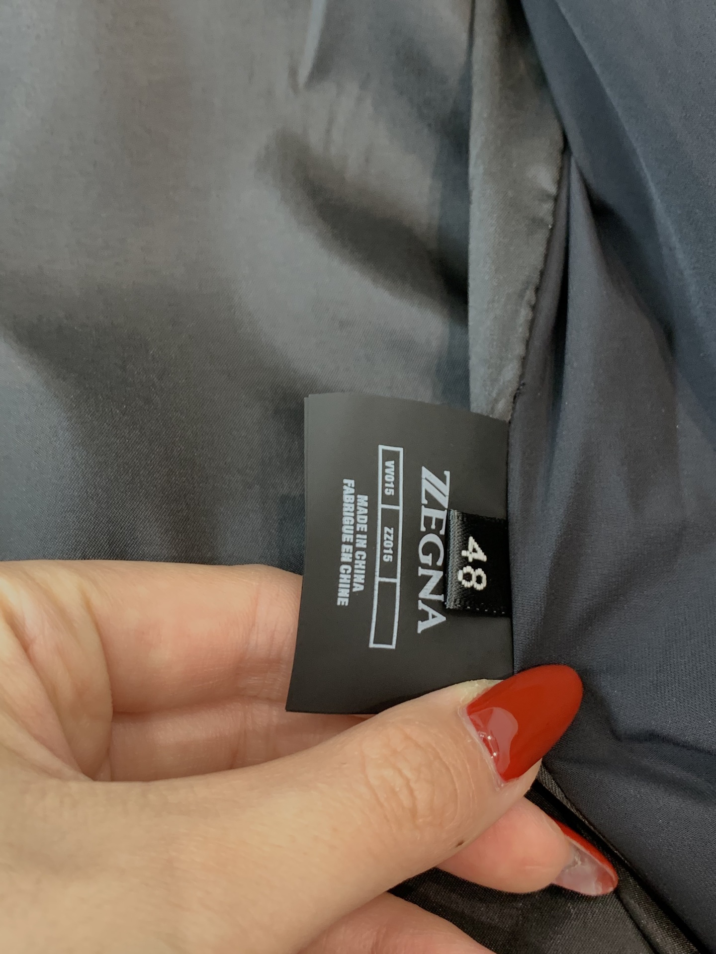 Ermenegildo Zegna Couple Basic Clothing White Duck Down Black