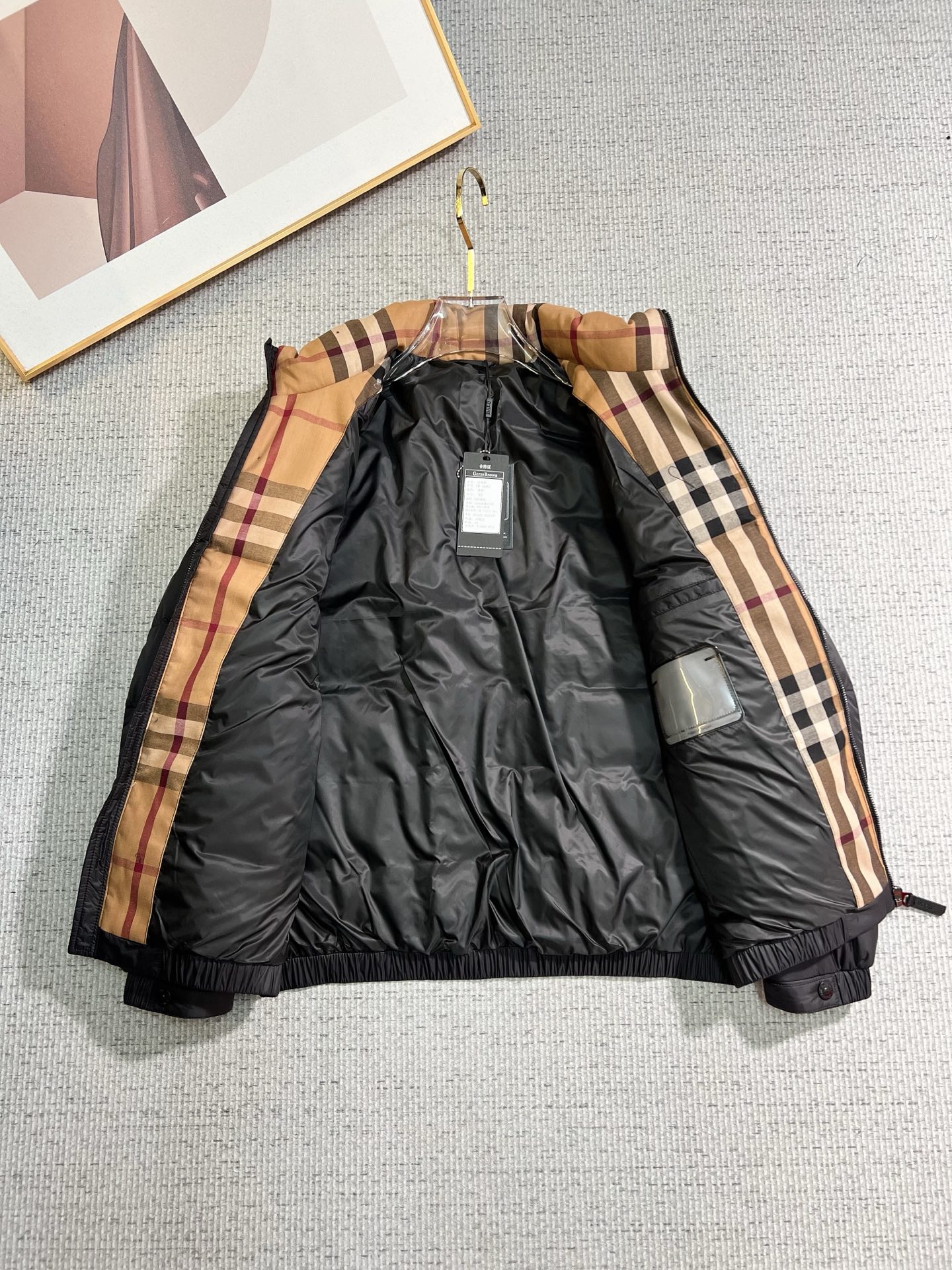 Burberry Down Jacket Hooded M-xl