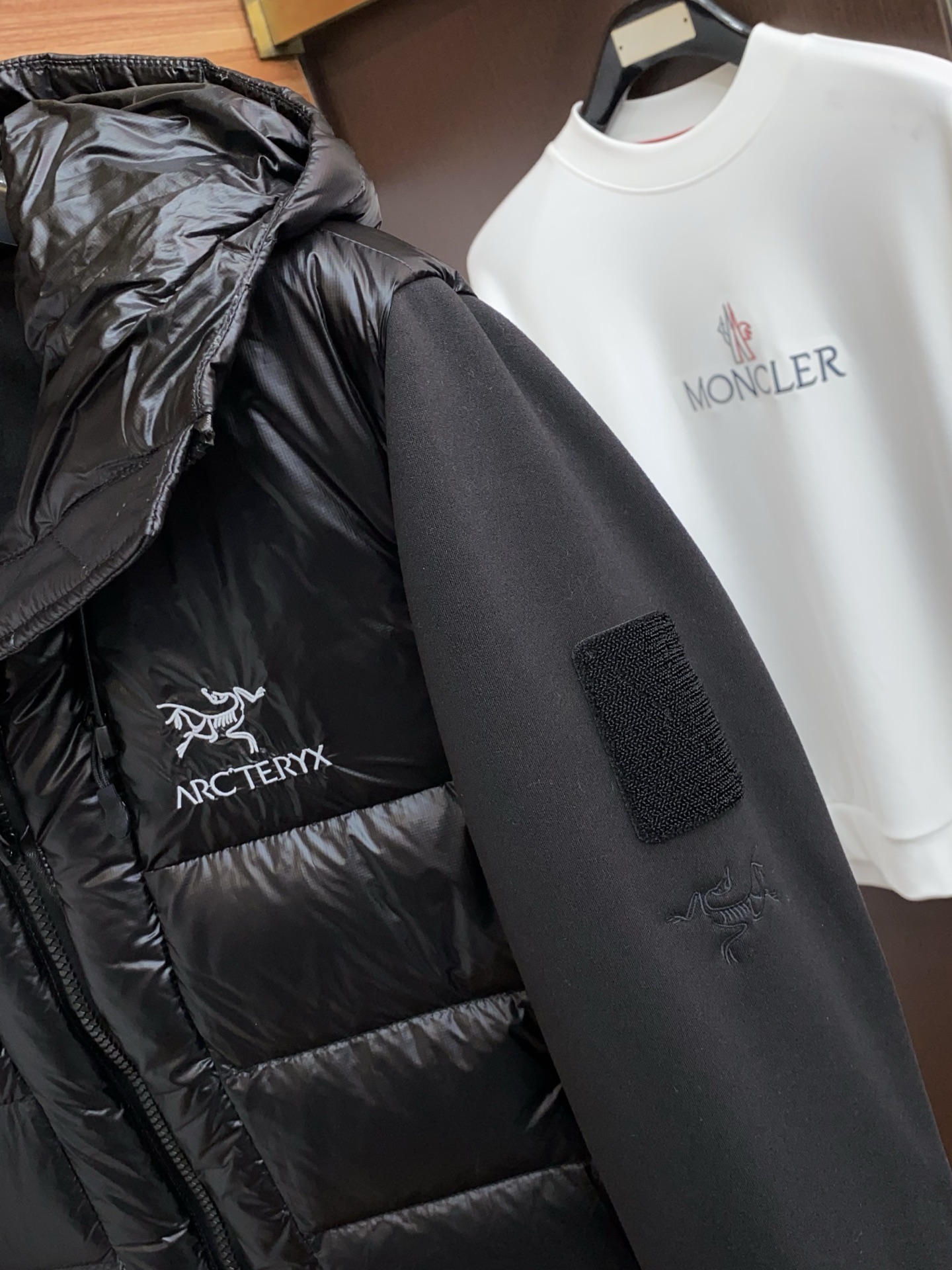 Arcteryx Couple Down Jacket White Duck Down M-xl