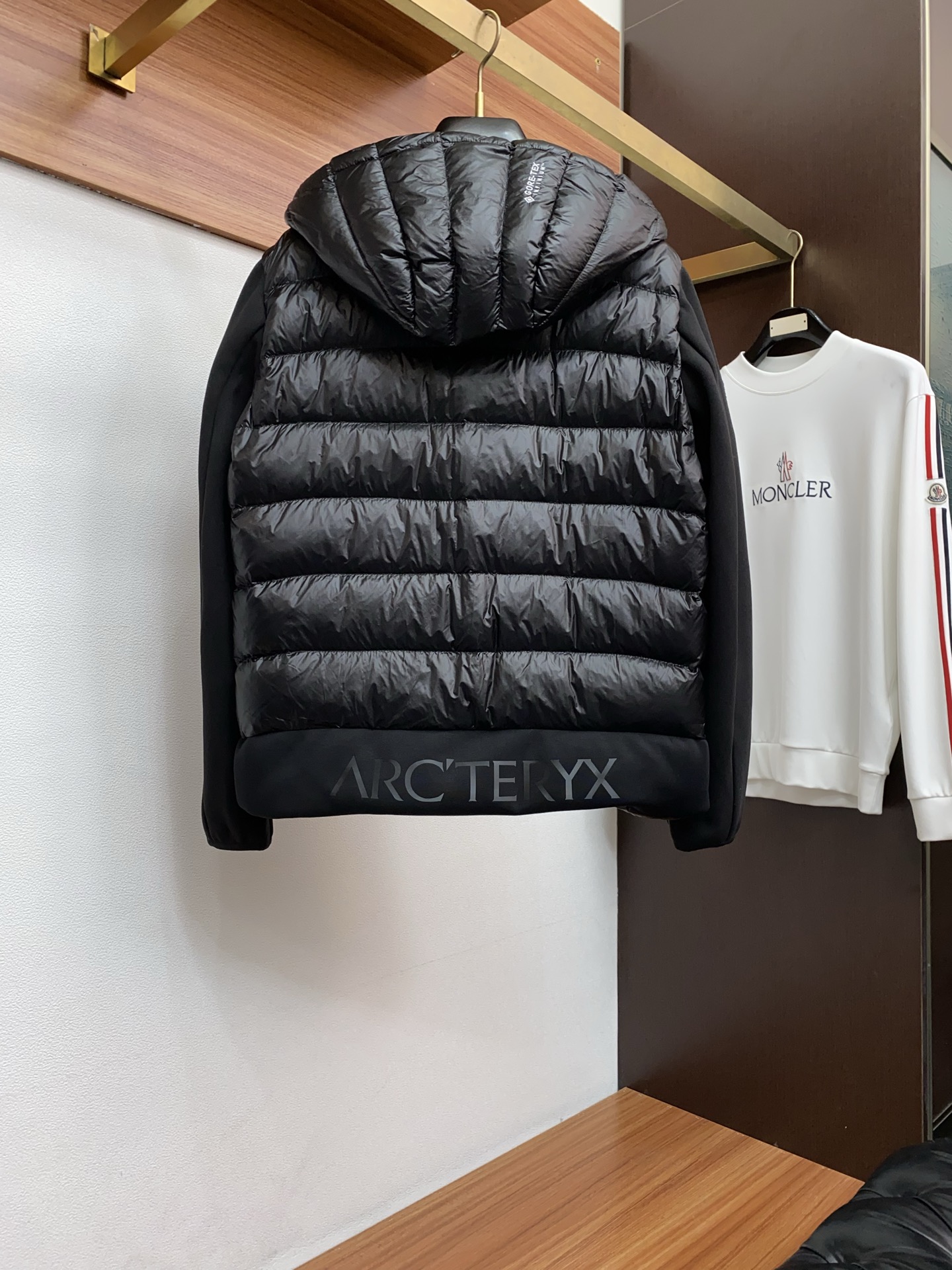 Arcteryx Couple Down Jacket White Duck Down M-xl