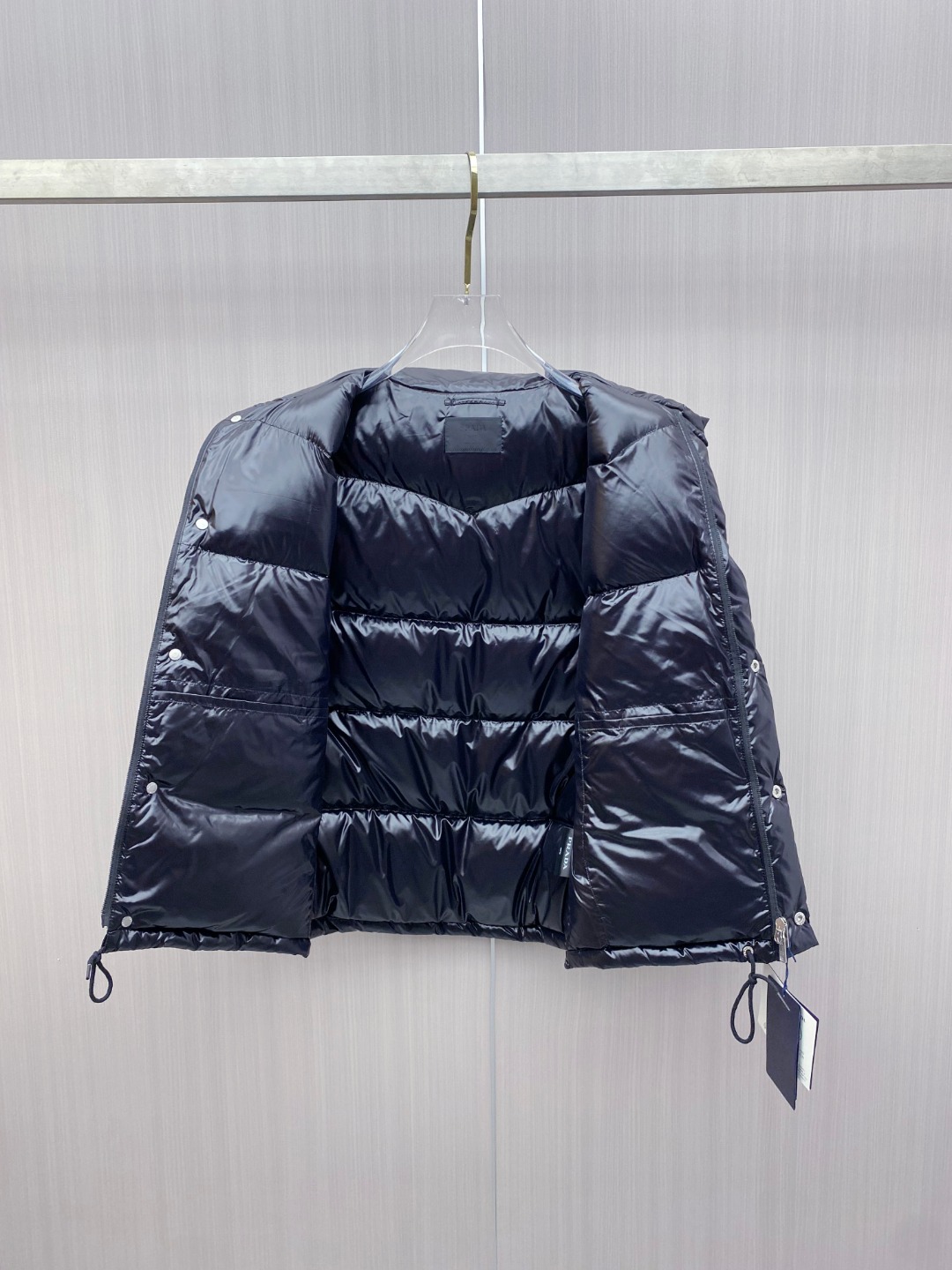 Prada Down Vest White Duck Down 56