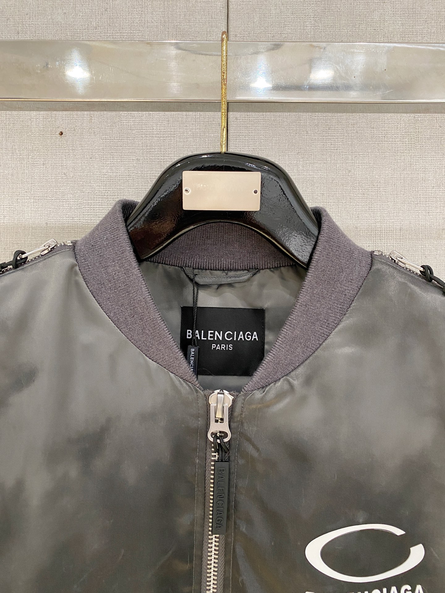 Balenciaga Down Jacket Goose Down Black S-m-l-xxxl