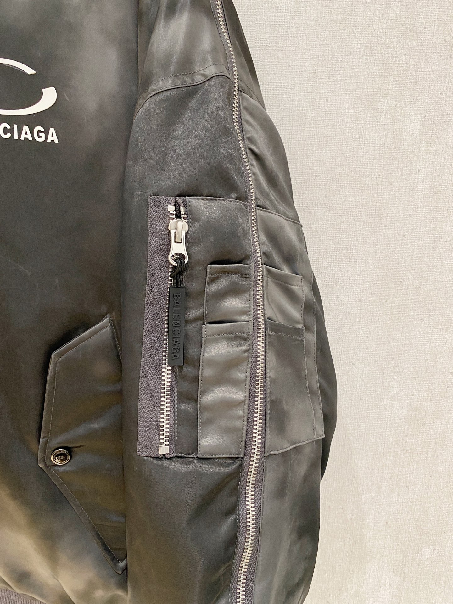 Balenciaga Down Jacket Goose Down Black S-m-l-xxxl