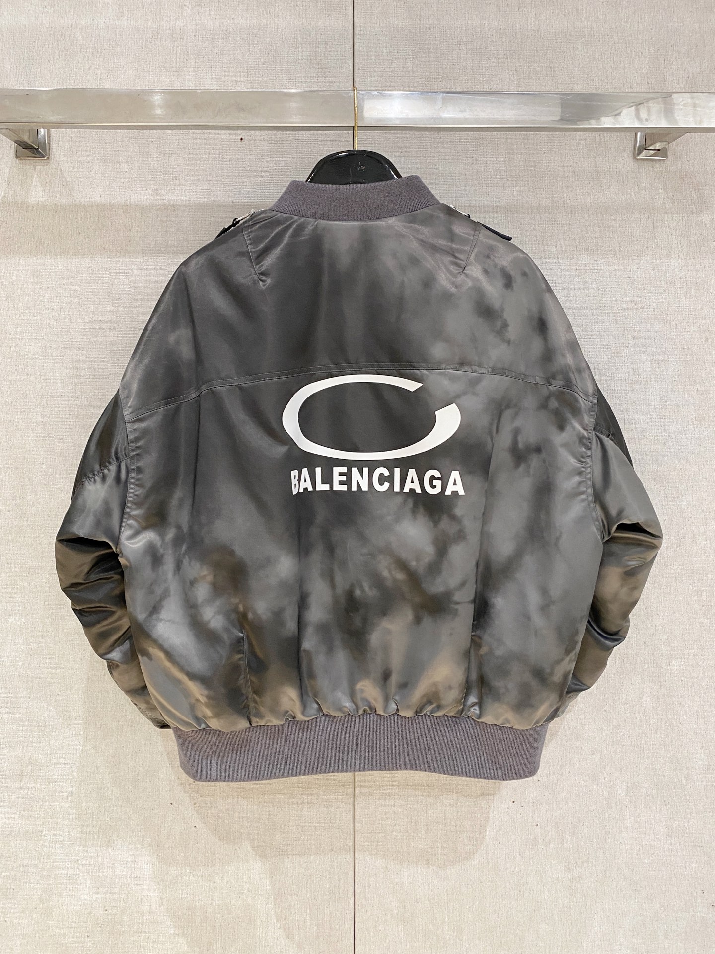 Balenciaga Down Jacket Goose Down Black S-m-l-xxxl