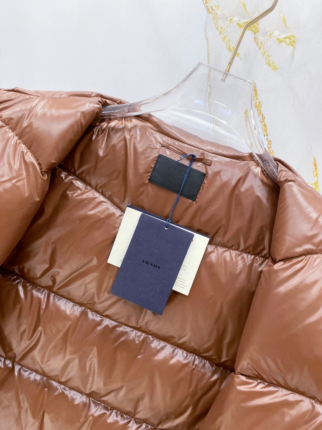 Prada Down Vest White Duck Down 56