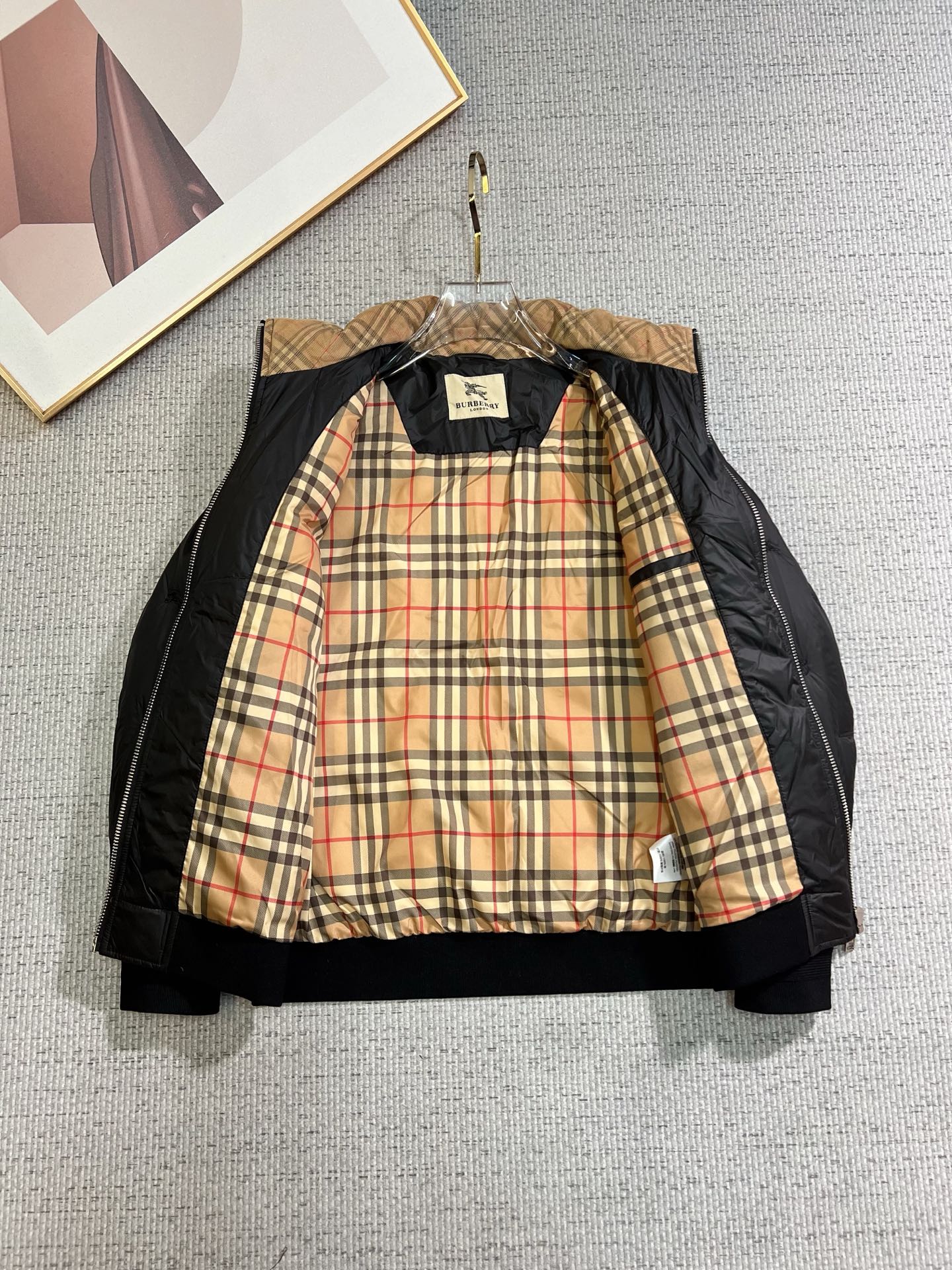 Burberry Down Jacket Hooded M-xl