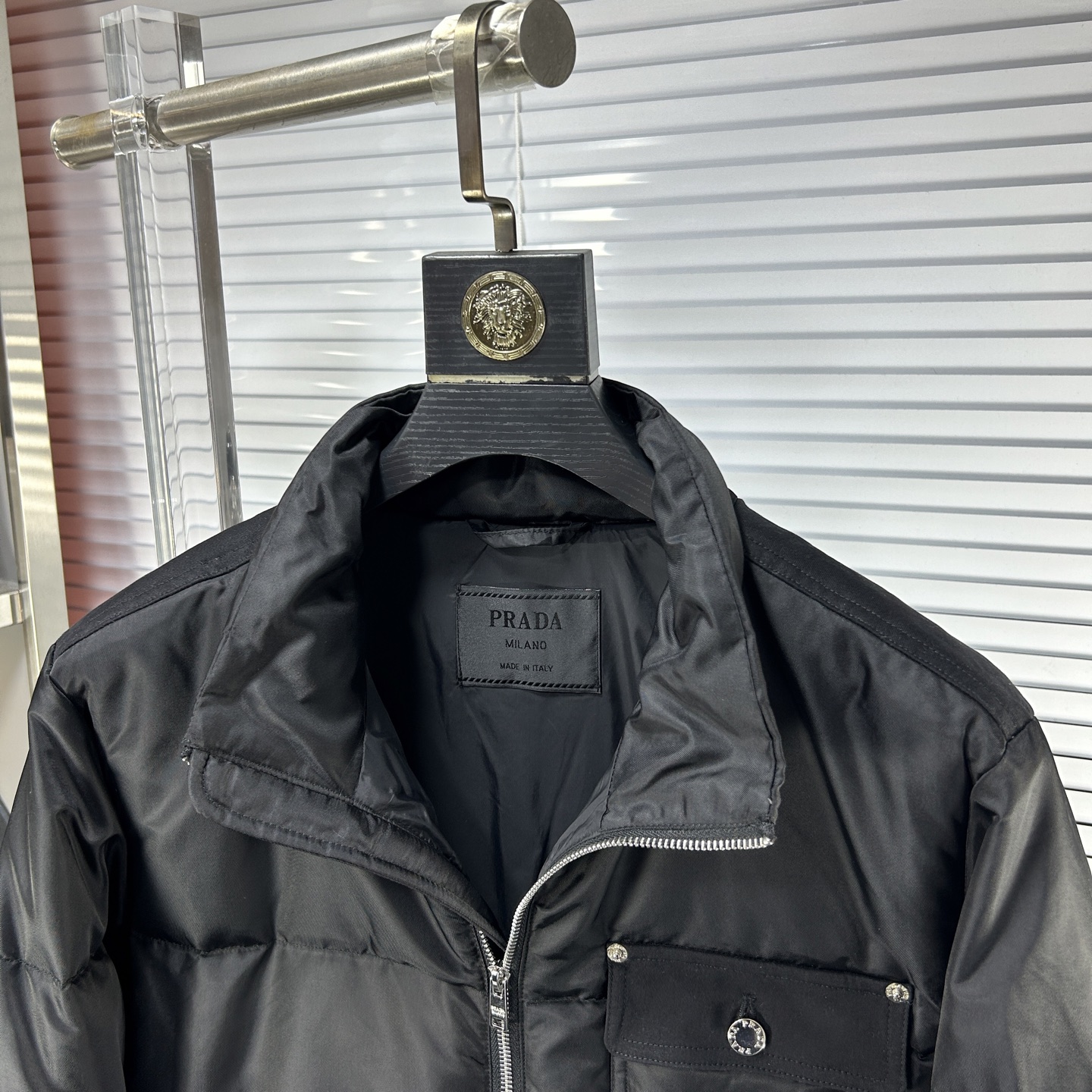 Prada Down Jacket White Duck Down S-m-xxl