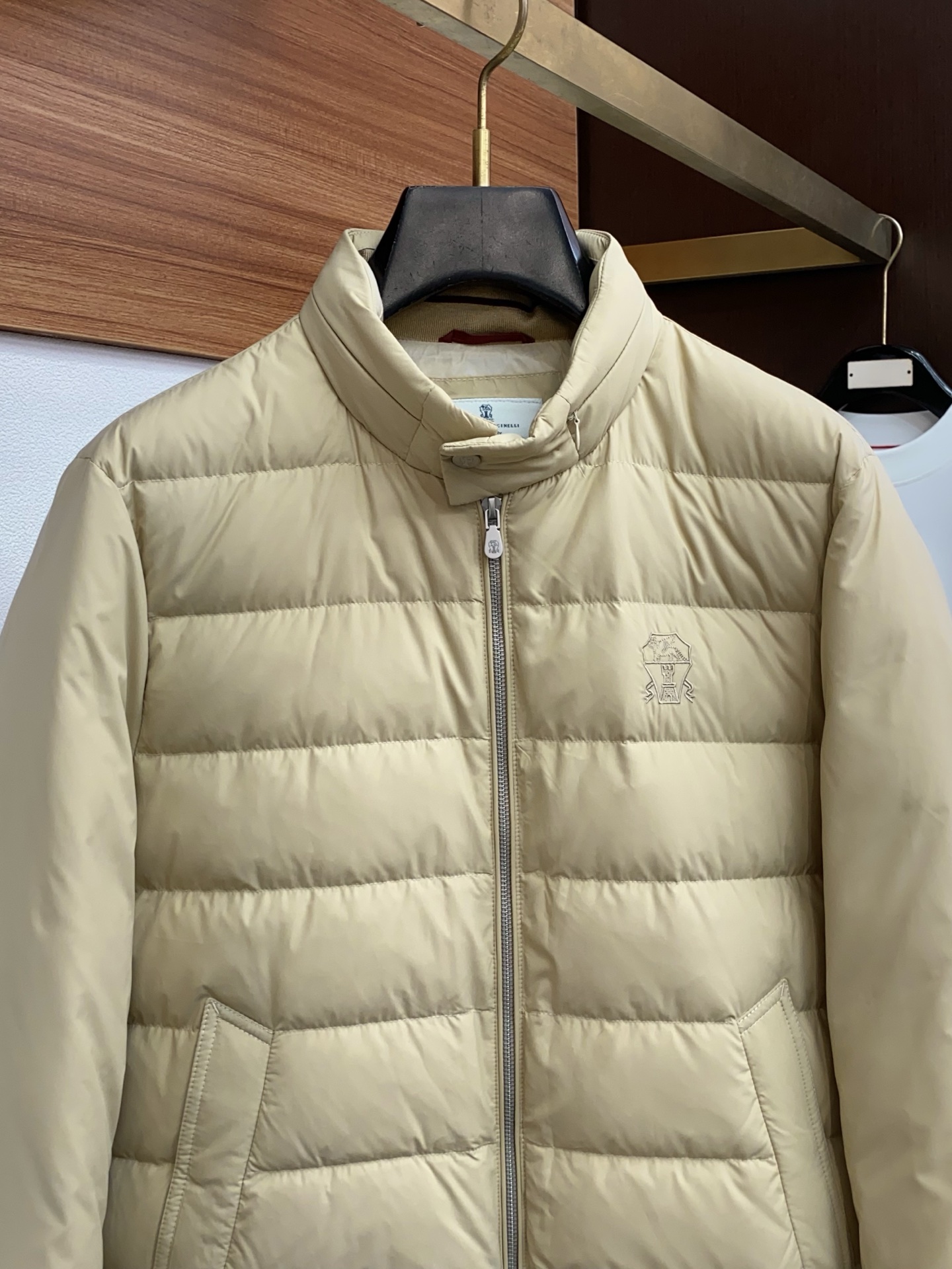 Brunello Cucinelli Couple Basic Clothing White Duck Down M-xxxl