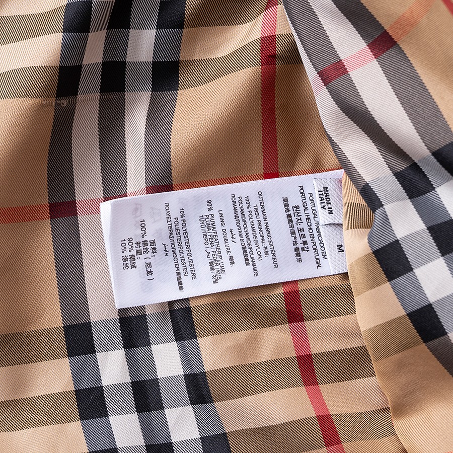 Burberry Down Jacket Cotton M-xl