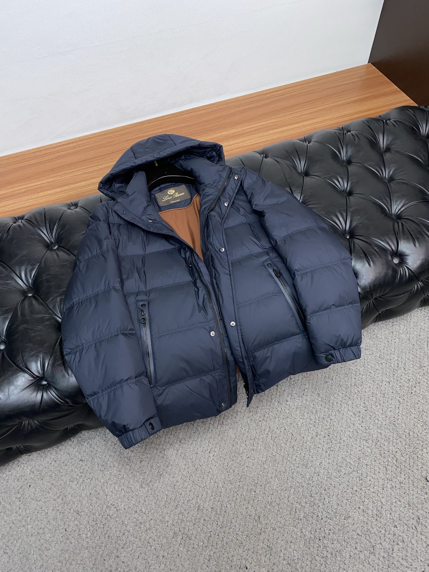 Loro Piana Couple Down Jacket White Duck Down M-l-xl