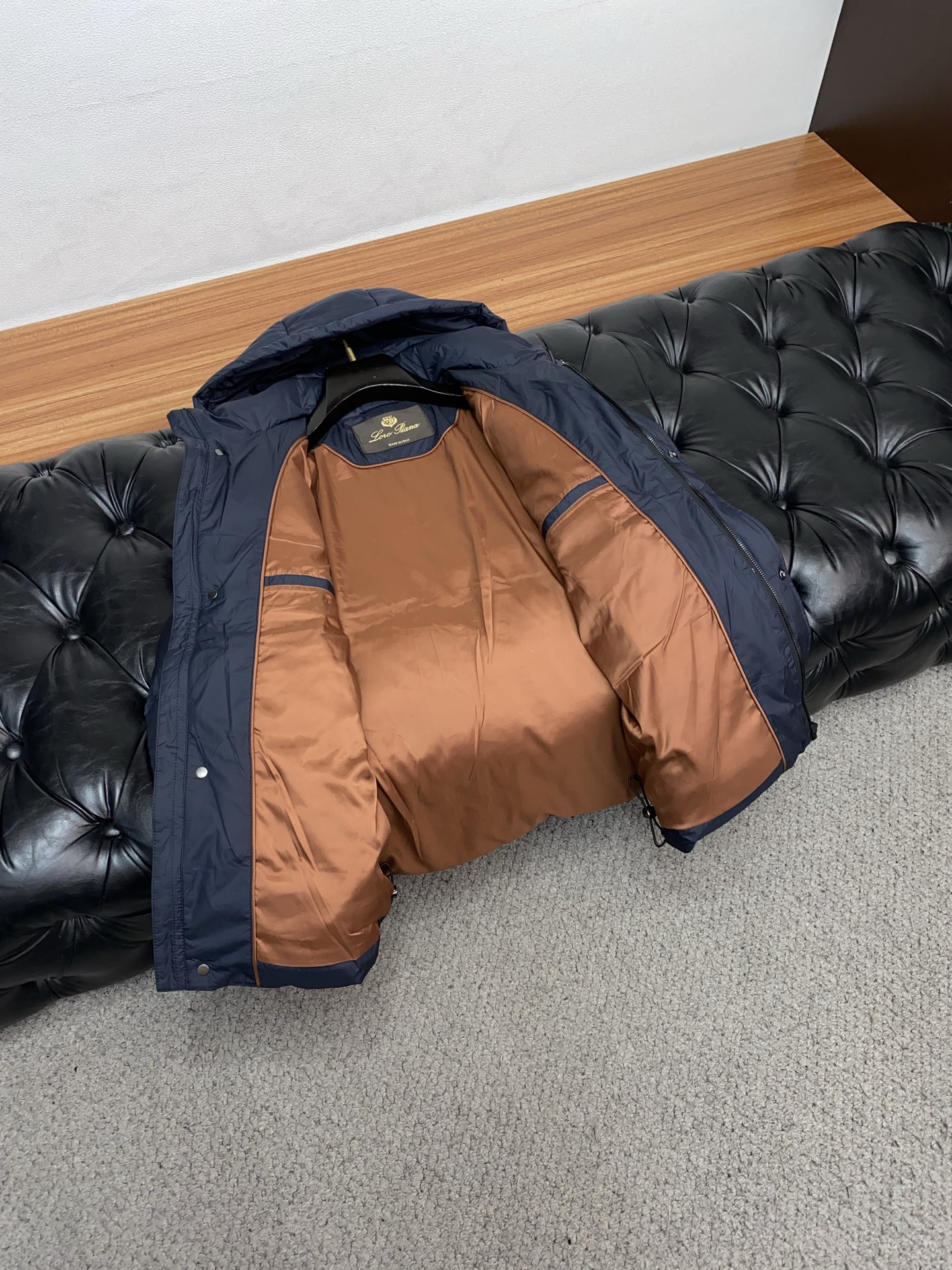 Loro Piana Couple Down Jacket White Duck Down M-l-xl