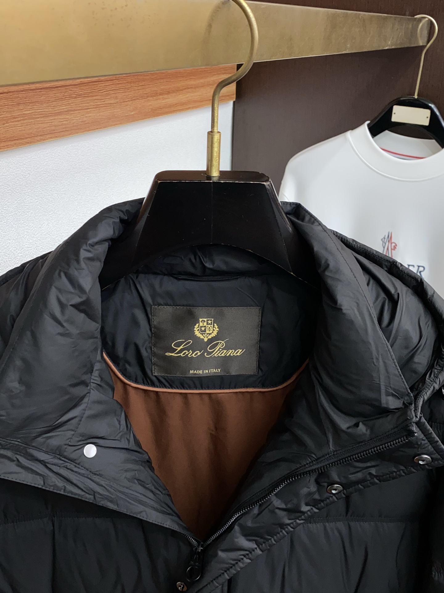 Loro Piana Couple Down Jacket White Duck Down M-l-xl