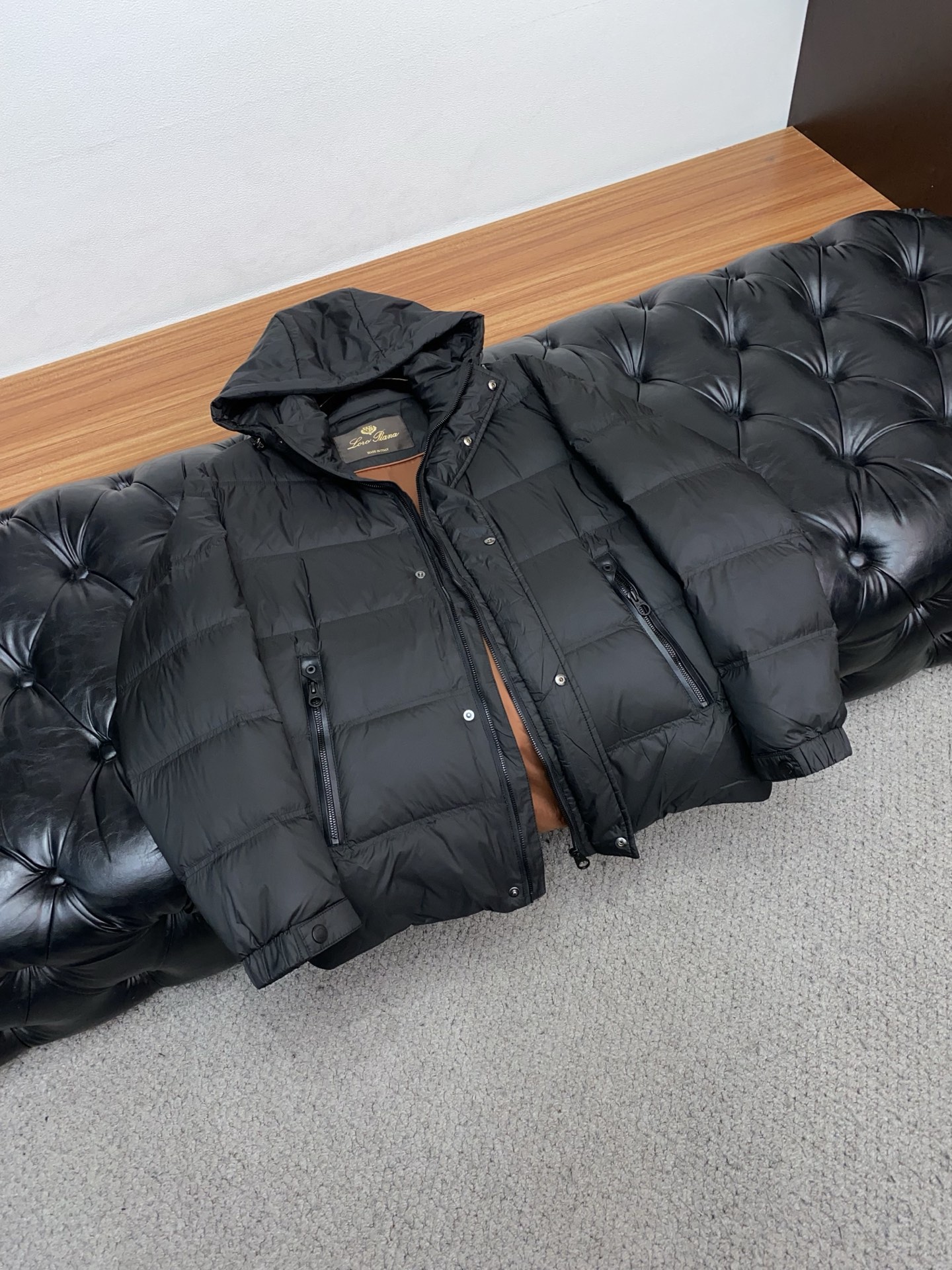Loro Piana Couple Down Jacket White Duck Down M-l-xl